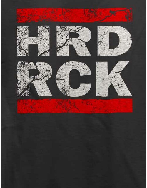 Hard Rock Vintage T-Shirt dunkelgrau L
