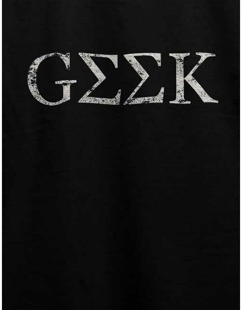Geek Vintage T-Shirt schwarz L