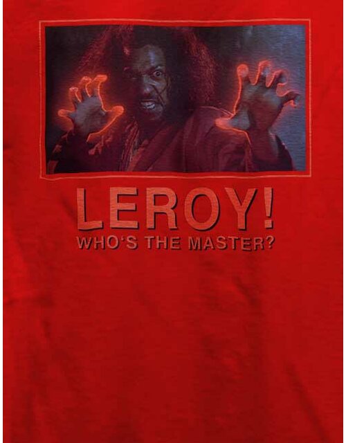 Bruce Leroy T-Shirt rot L
