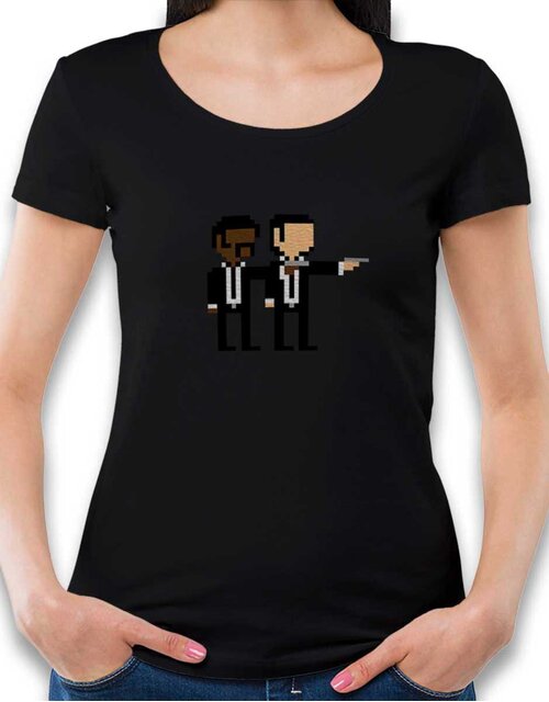 Pulp Fiction Damen T-Shirt schwarz L