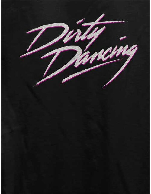 Dirty Dancing Damen T-Shirt schwarz L