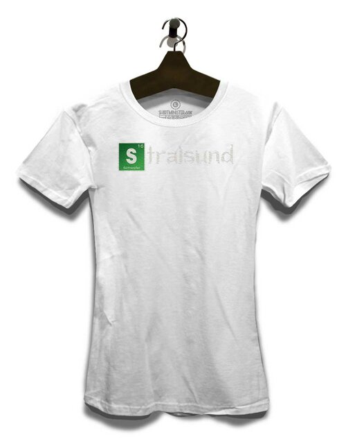 Stralsund Womens T-Shirt white 2XL
