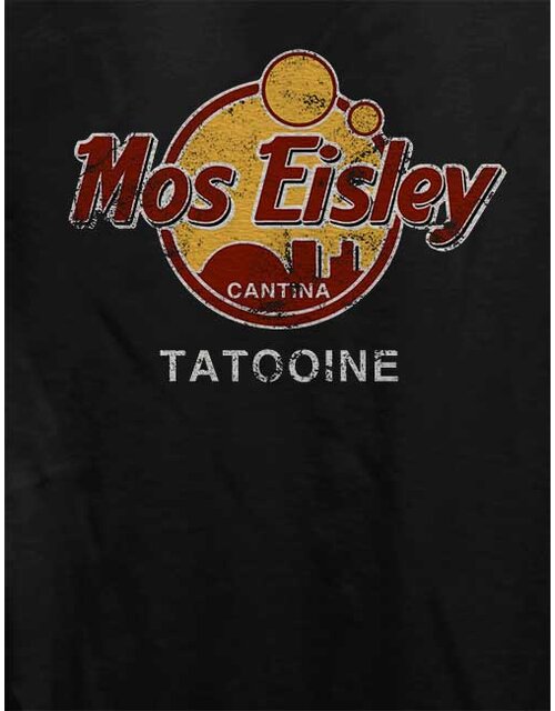 Mos Isley Cantina Womens T-Shirt black L