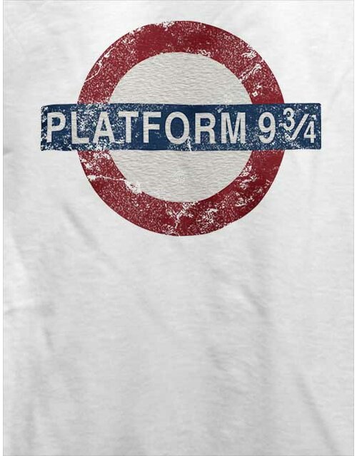 Platform Neun Drei Viertel T-Shirt weiss L