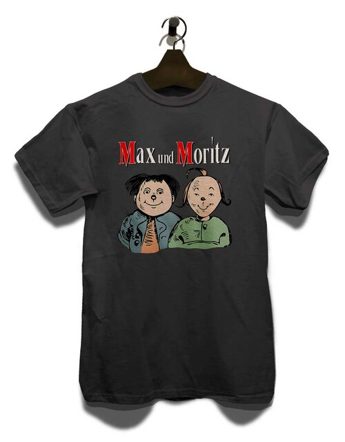 Max Und Moritz T-Shirt dunkelgrau L