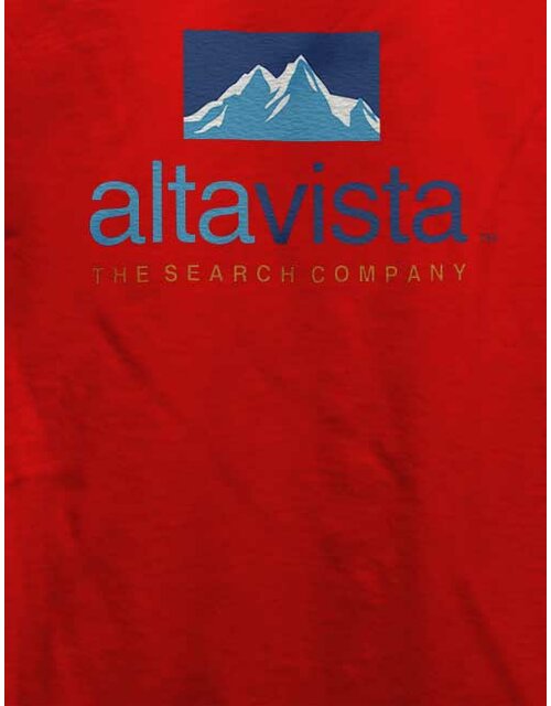 Altavista T-Shirt rot L