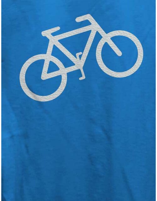 Fahrrad Wheelie Damen T-Shirt royal L