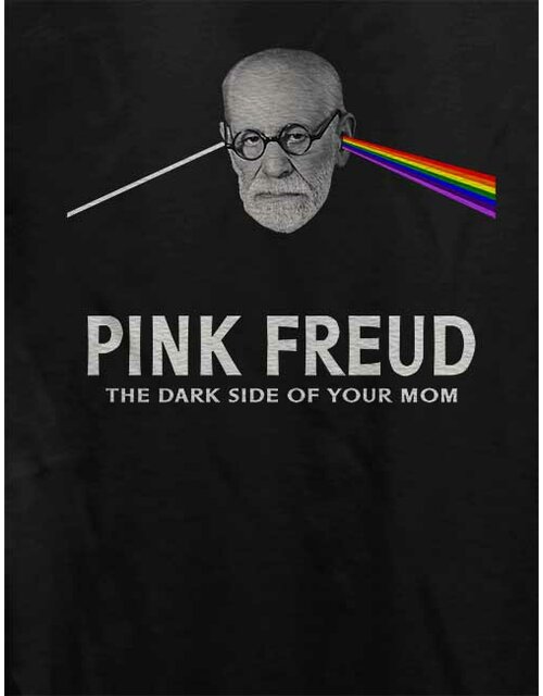 Pink Freud Damen T-Shirt schwarz L
