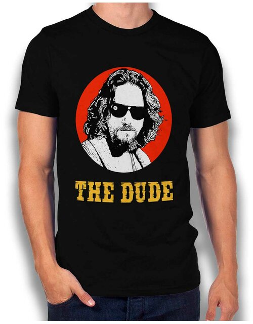 The Dude T-Shirt schwarz L