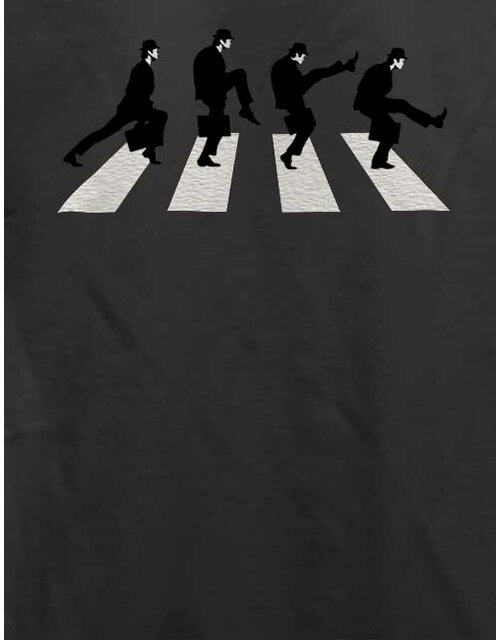 Monty Python Abbey Road T-Shirt dark-gray L