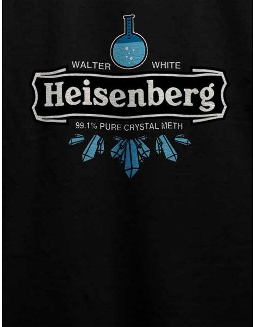 Heisenberg Walter White T-Shirt schwarz L