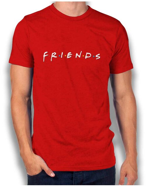 Friends Logo T-Shirt rot L