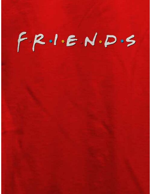 Friends Logo T-Shirt rot L