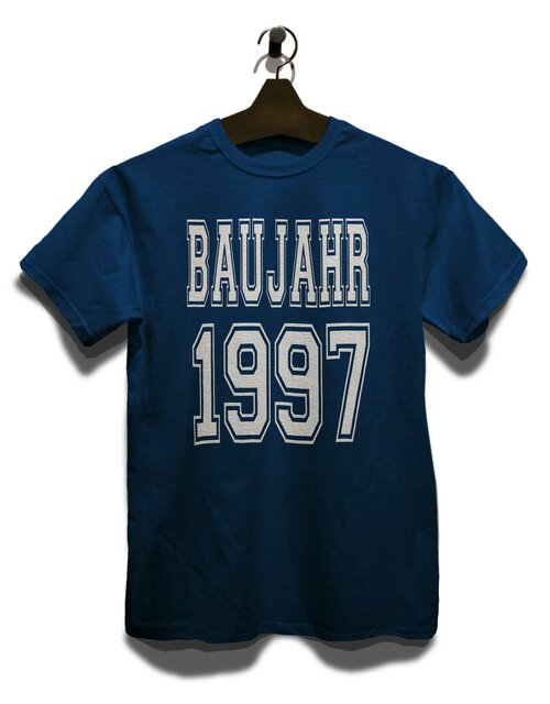 Baujahr 1997 T-Shirt dunkelblau XL
