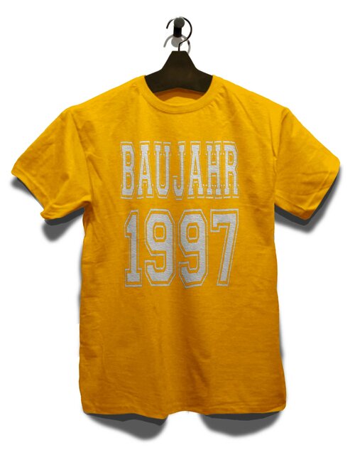 Baujahr 1997 T-Shirt gelb XL