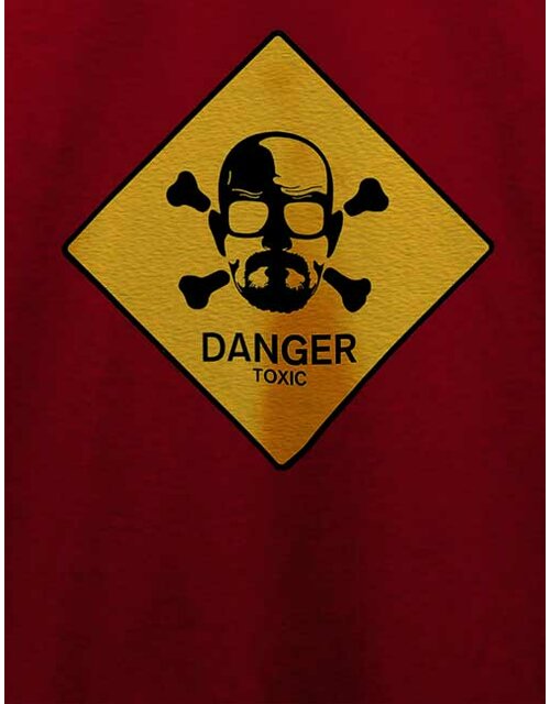 Danger Toxic T-Shirt bordeaux XL