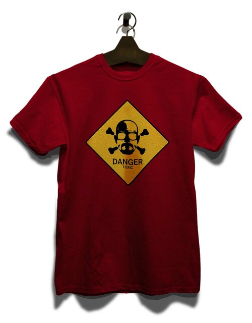 Danger Toxic T-Shirt bordeaux XL