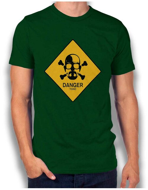 Danger Toxic T-Shirt dunkelgruen M