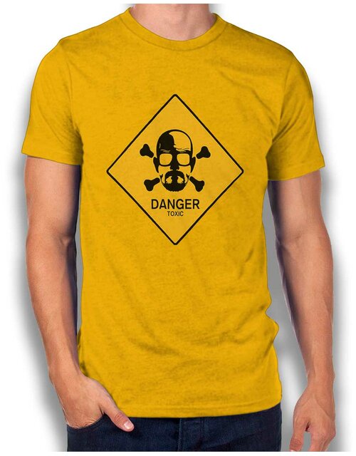 Danger Toxic T-Shirt gelb 2XL