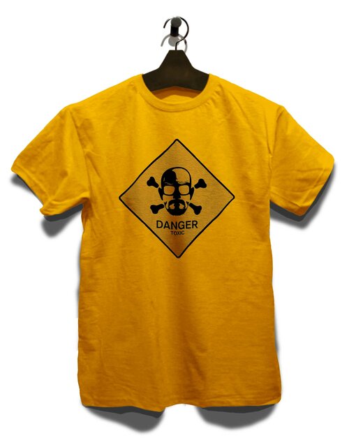 Danger Toxic T-Shirt gelb 2XL