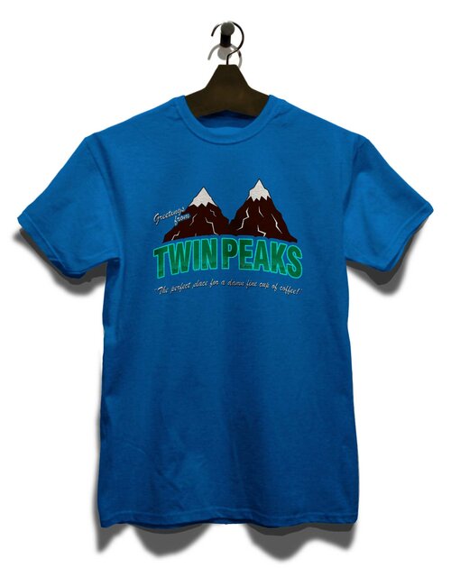 Greeting Twin Peaks T-Shirt royal S