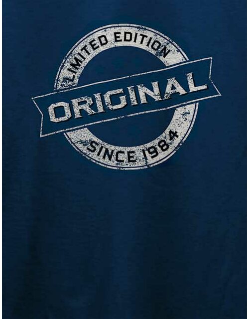 Original Since 1984 T-Shirt dunkelblau L