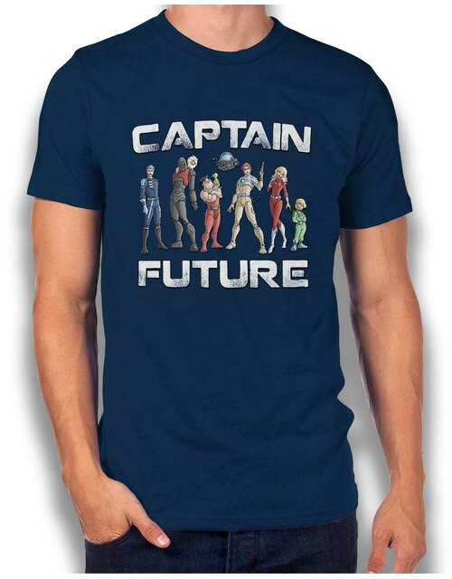 Captain Future T-Shirt navy L
