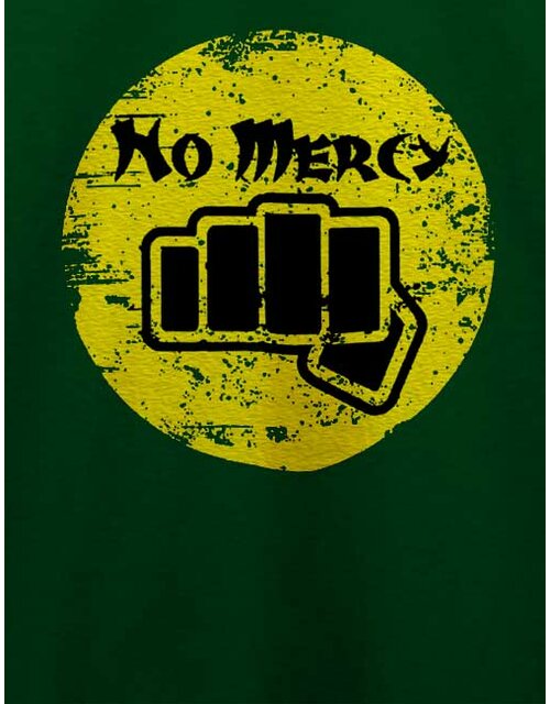 No Mercy Karate Kid T-Shirt dunkelgruen L