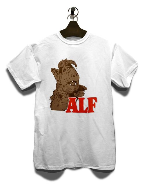 Alf T-Shirt weiss L