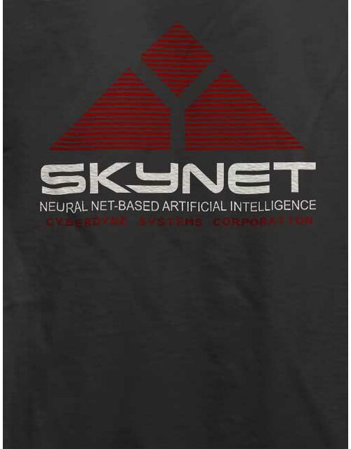 Skynet Cyberdyne Systems Corporation T-Shirt dark-gray L