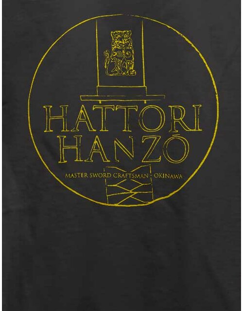 Hattori Hanzo 02 T-Shirt dunkelgrau L
