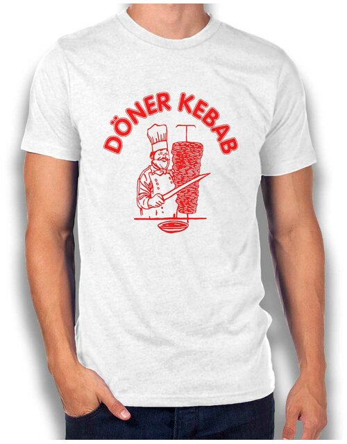 Doener Kebap T-Shirt white L