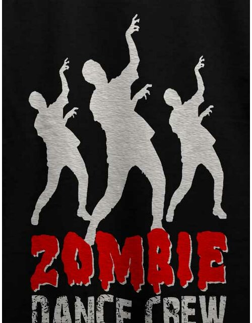 Zombie Dance Crew T-Shirt schwarz L