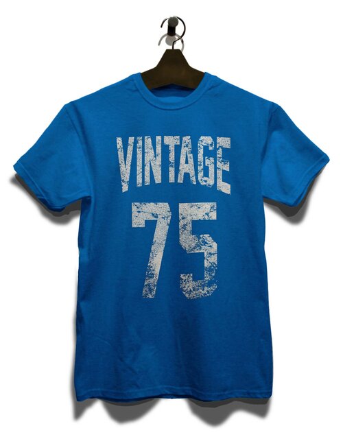Vintage 1975 T-Shirt royal L