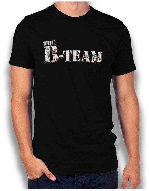 The B Team Vintage T-Shirt schwarz L