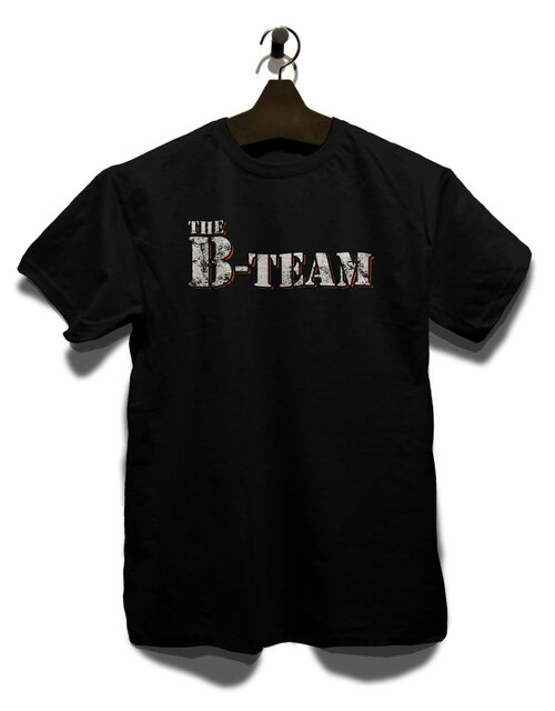 The B Team Vintage T-Shirt schwarz L