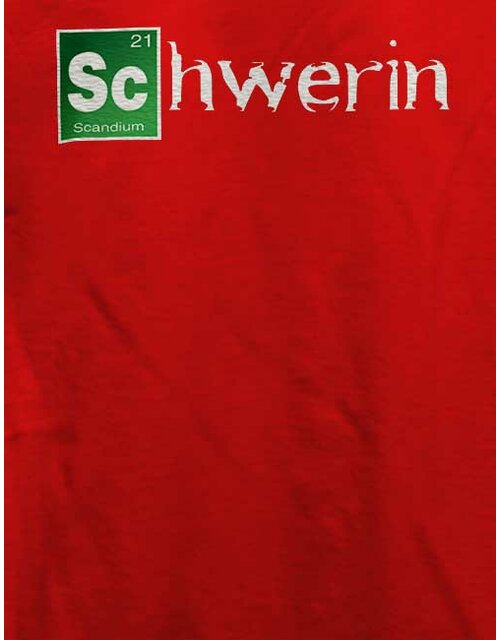 Schwerin T-Shirt rot L