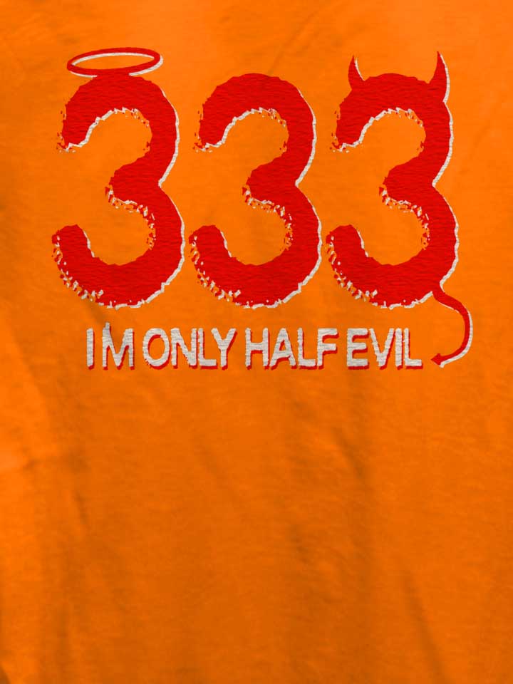 333-im-only-half-evil-damen-t-shirt orange 4
