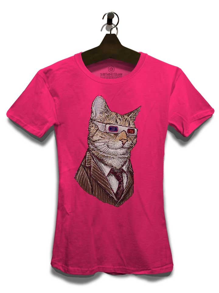 3d-suit-cat-damen-t-shirt fuchsia 3