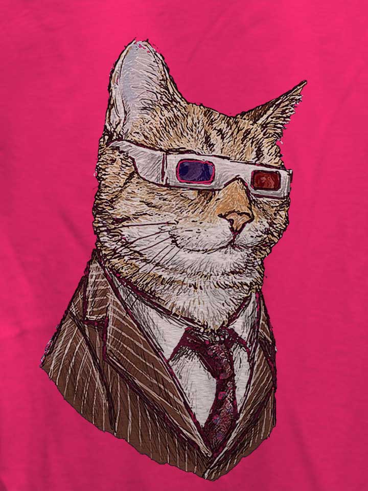 3d-suit-cat-damen-t-shirt fuchsia 4