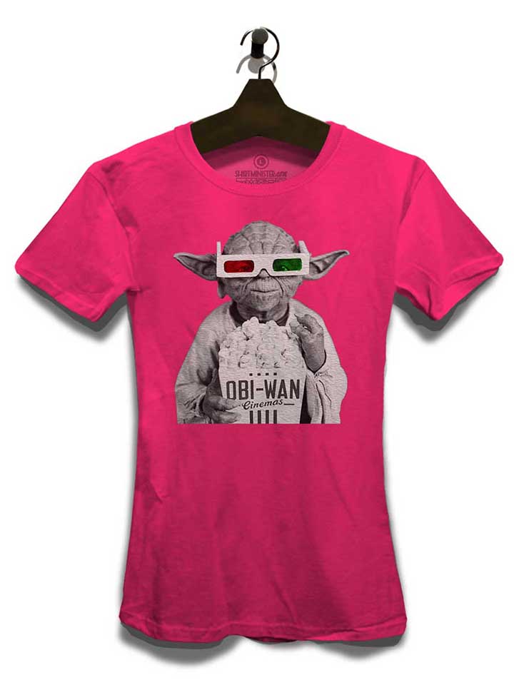 3d-yoda-damen-t-shirt fuchsia 3