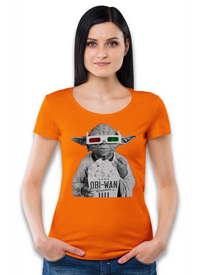 3d-yoda-damen-t-shirt orange 2