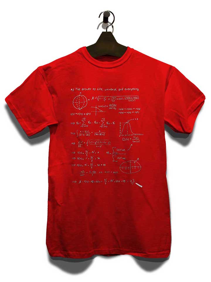 42-formular-answer-t-shirt rot 3