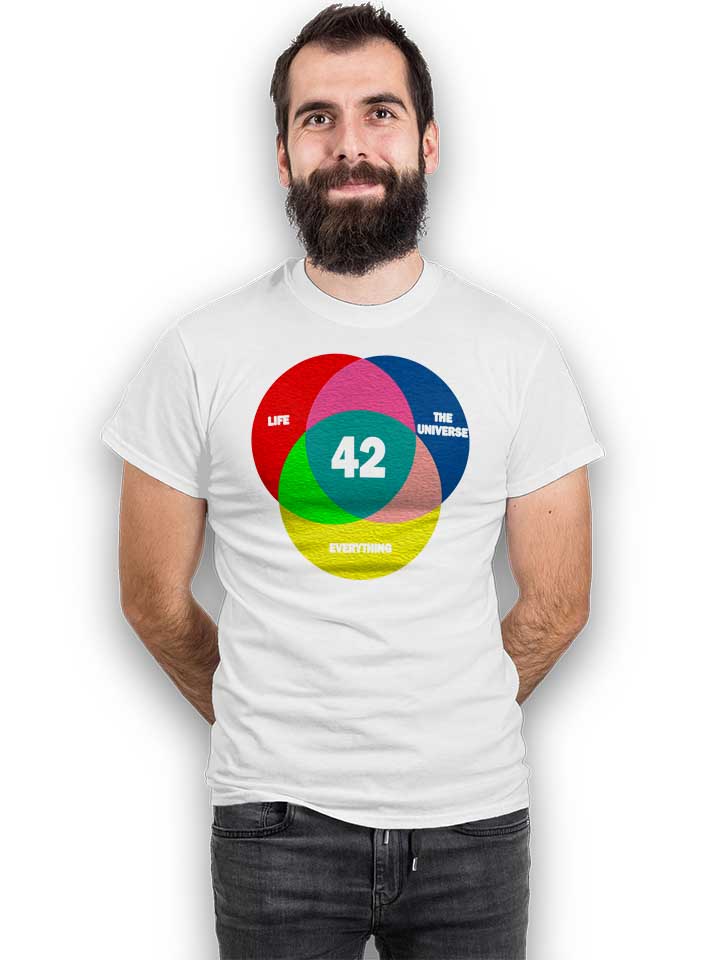 42-life-the-universe-everything-t-shirt weiss 2