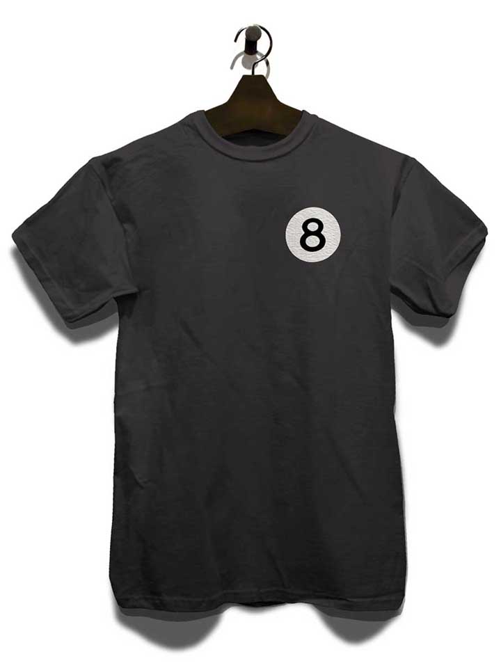 8-ball-chest-print-t-shirt dunkelgrau 3