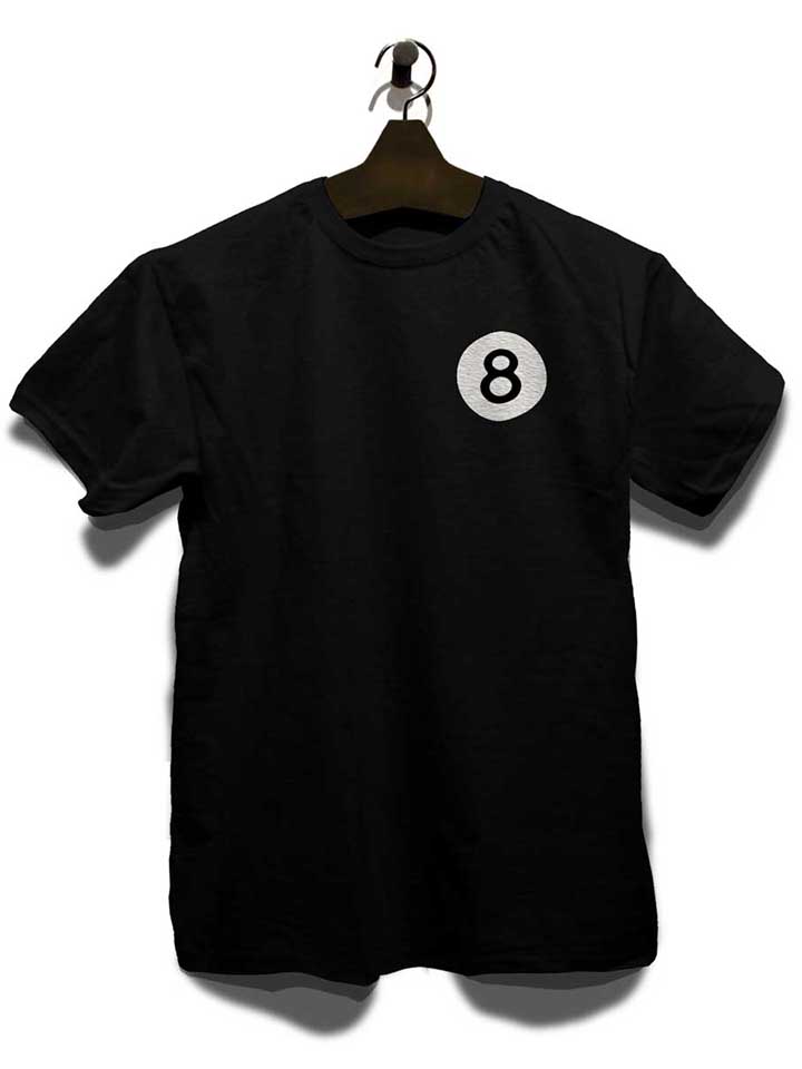 8-ball-chest-print-t-shirt schwarz 3