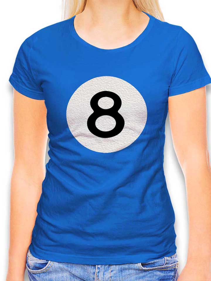8-ball-damen-t-shirt royal 1