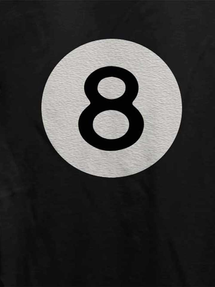 8-ball-damen-t-shirt schwarz 4