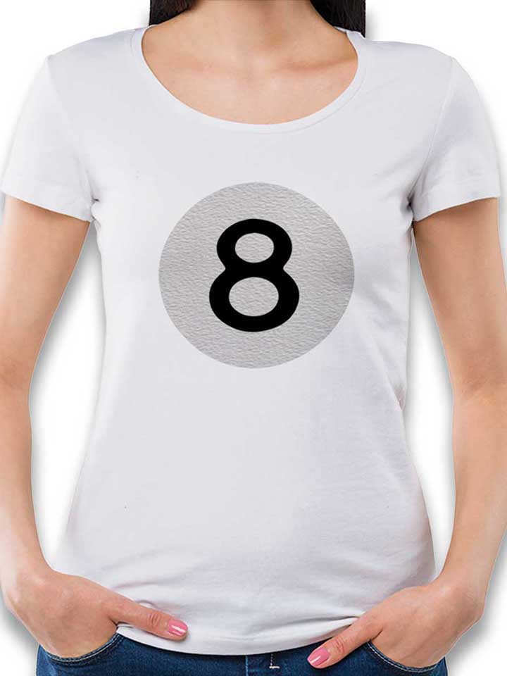 8-ball-damen-t-shirt weiss 1