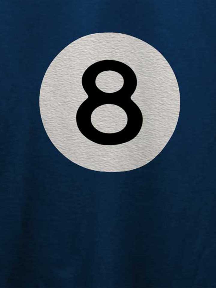 8-ball-t-shirt dunkelblau 4